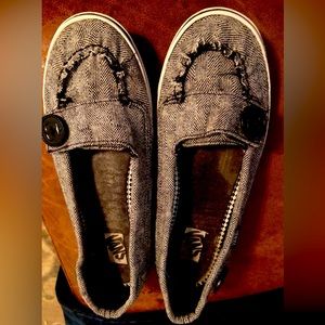 Super cute loafer style vans